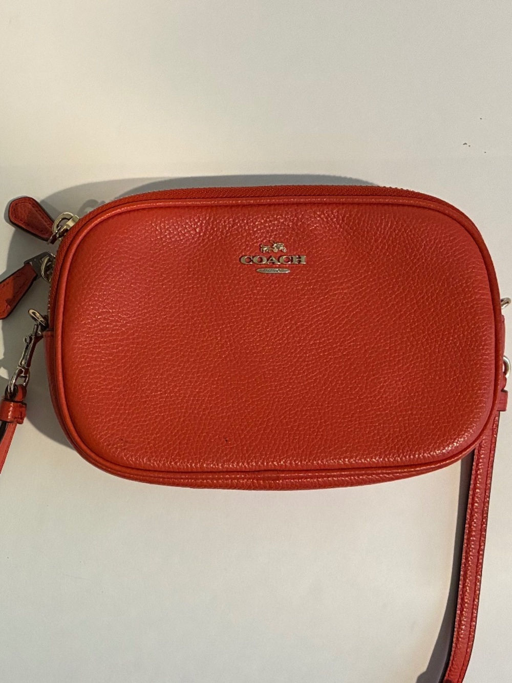 Coach | Small Cross Body Purse | Orange